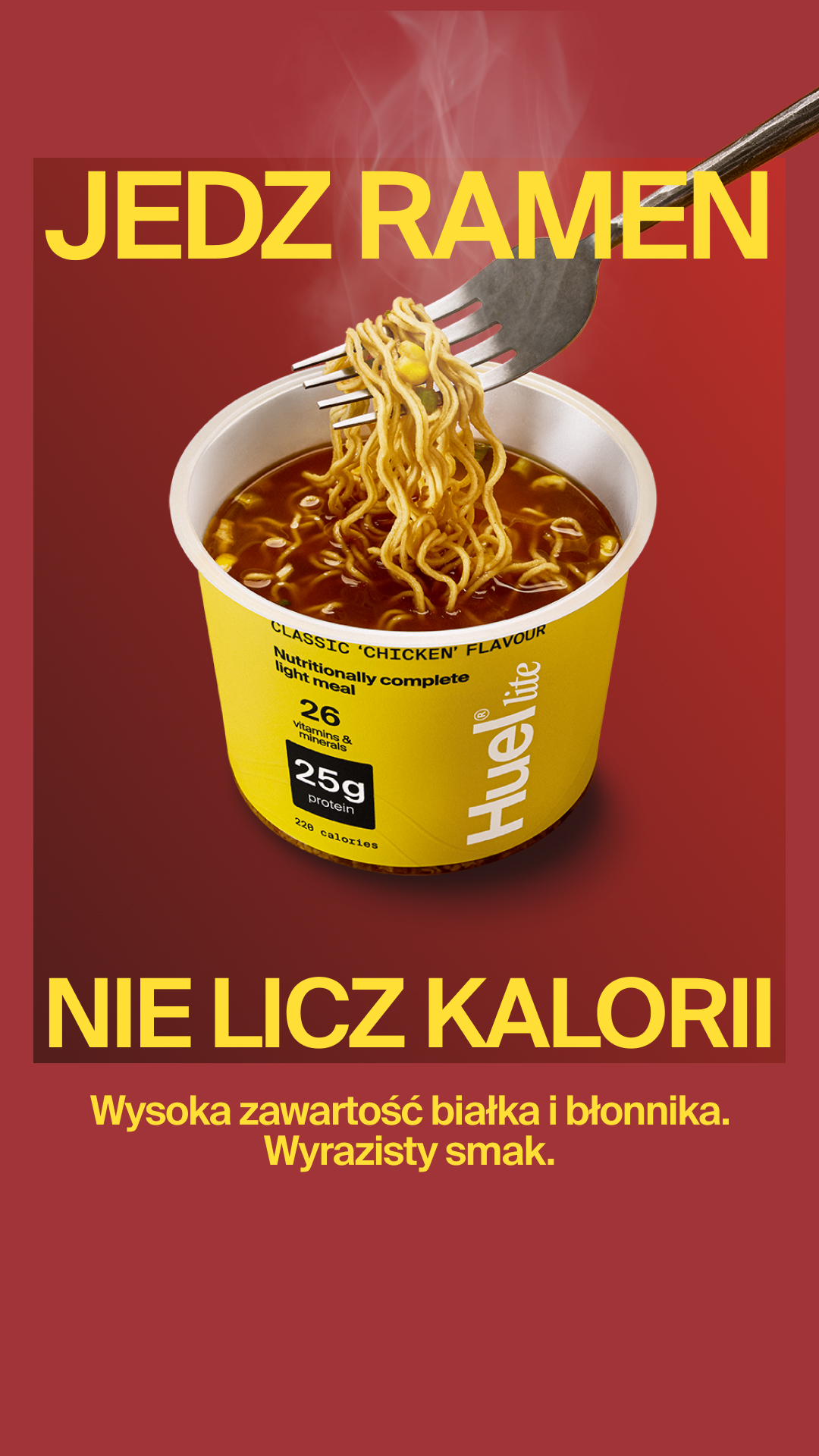Huel Facebook ad