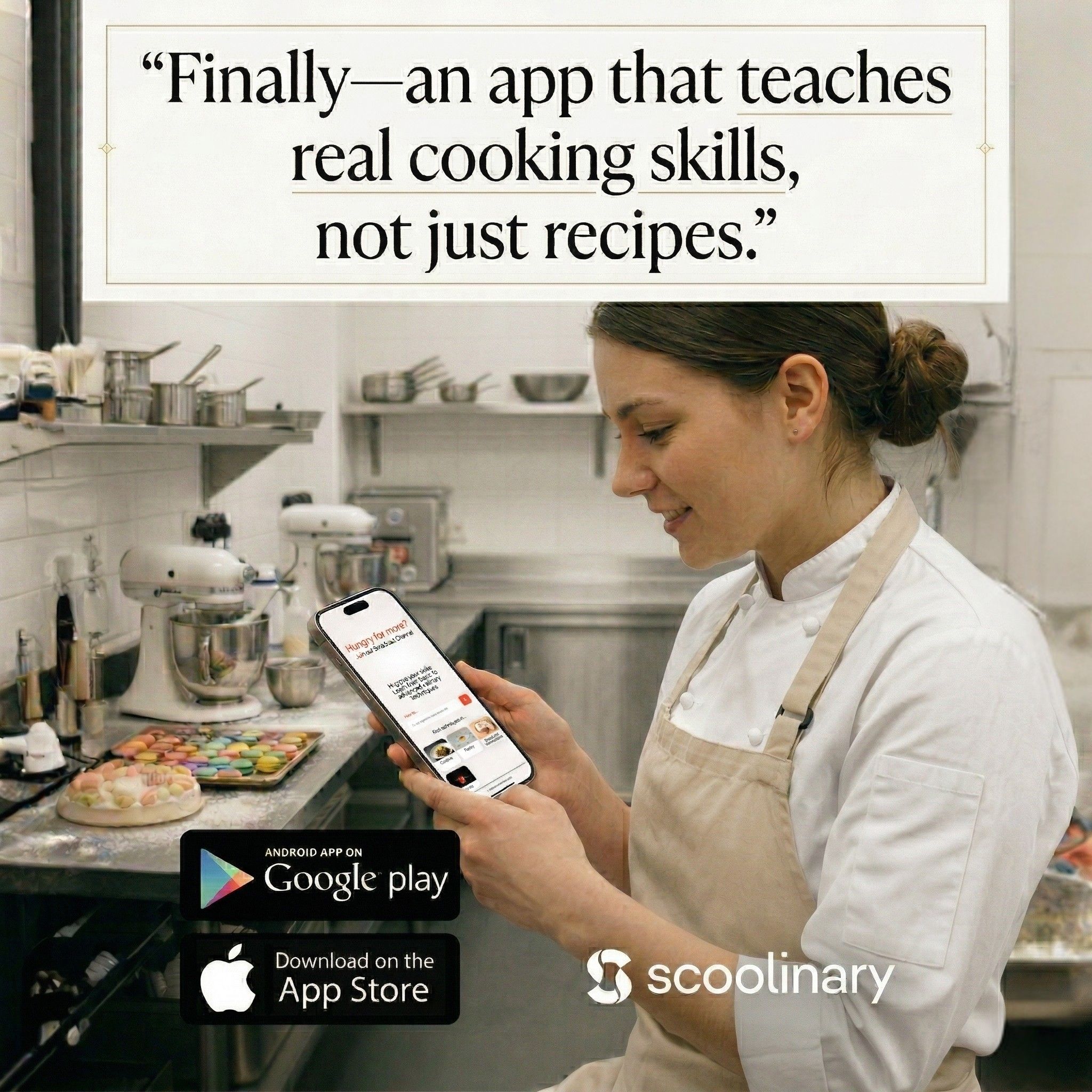 Scoolinary Facebook ad