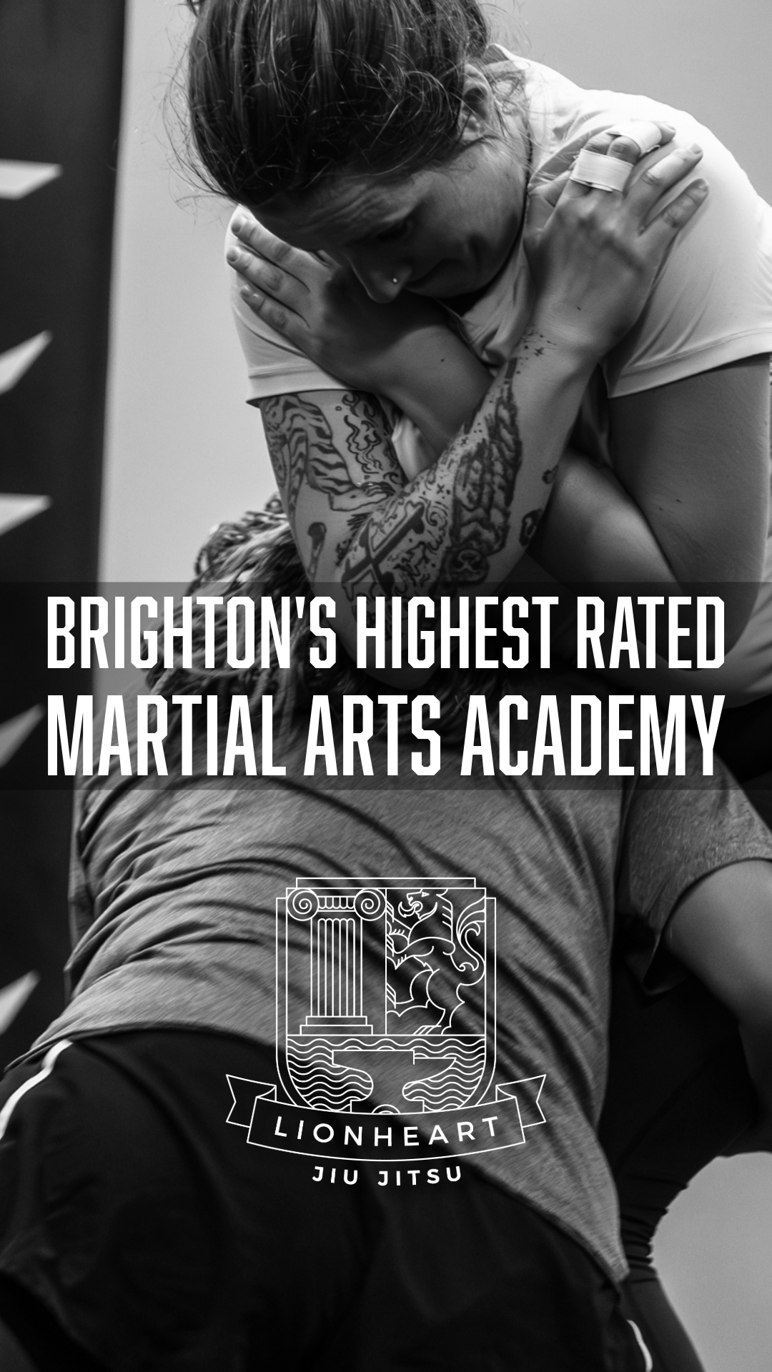 Lionheart Jiu Jitsu Facebook ad