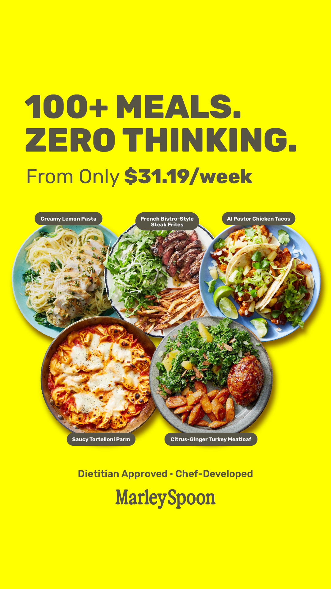 Marley Spoon Facebook ad