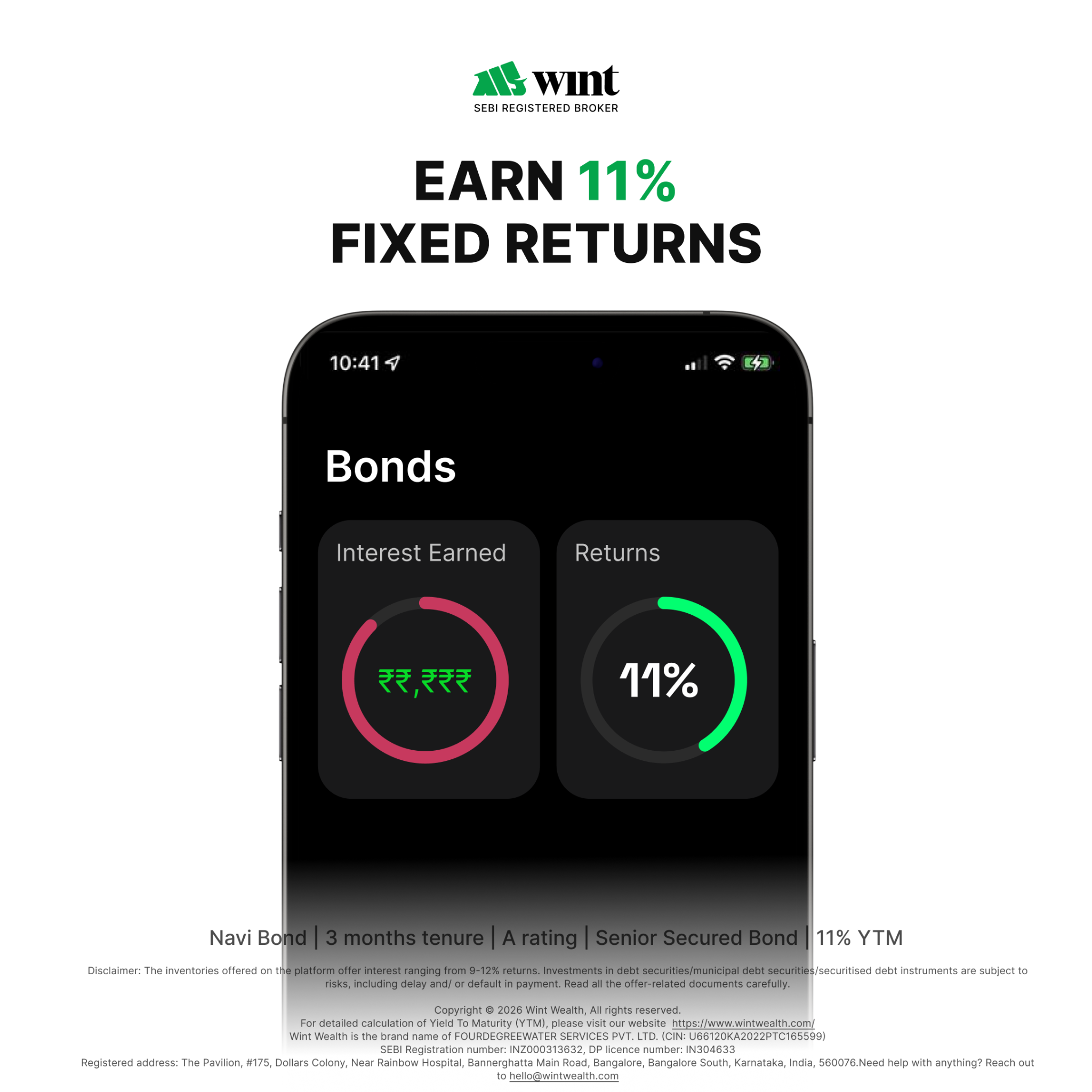 Wint Wealth Facebook ad
