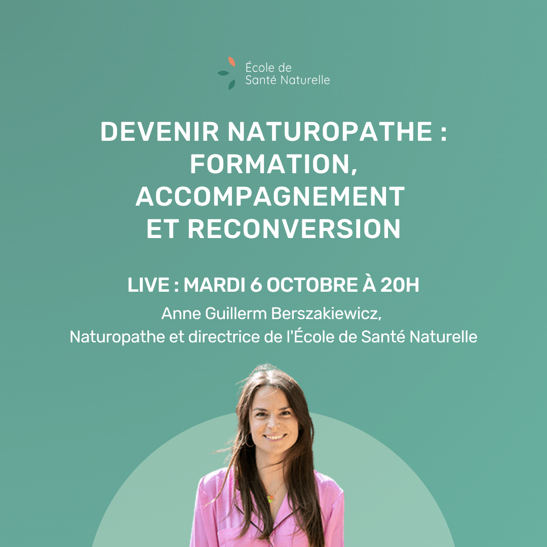 École de Santé Naturelle Facebook ad