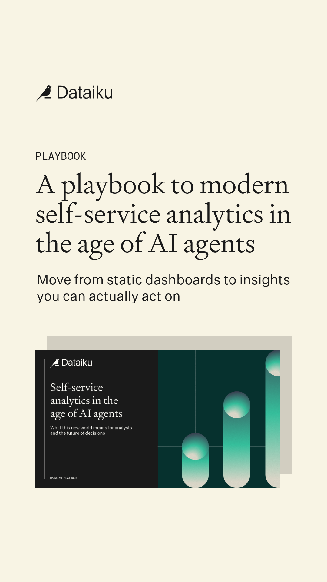 Dataiku Facebook ad