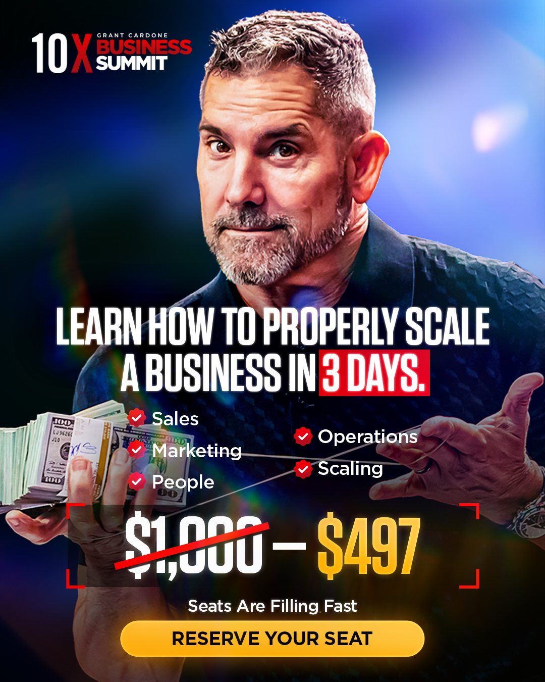 Grant Cardone Facebook ad