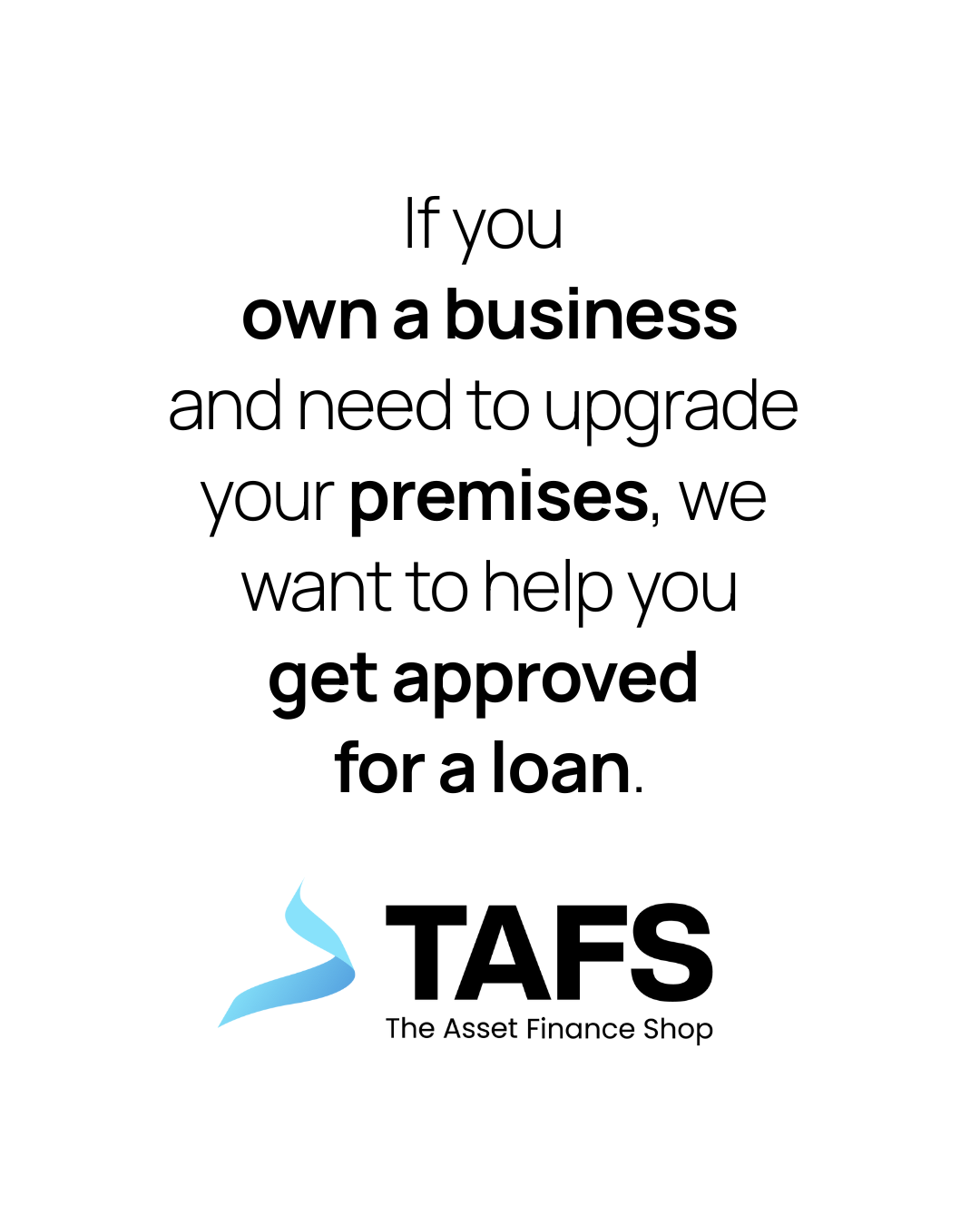 Asset Finance Shop Facebook ad