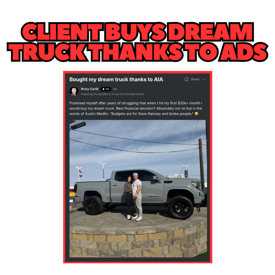 Justin - Get Clients Facebook ad