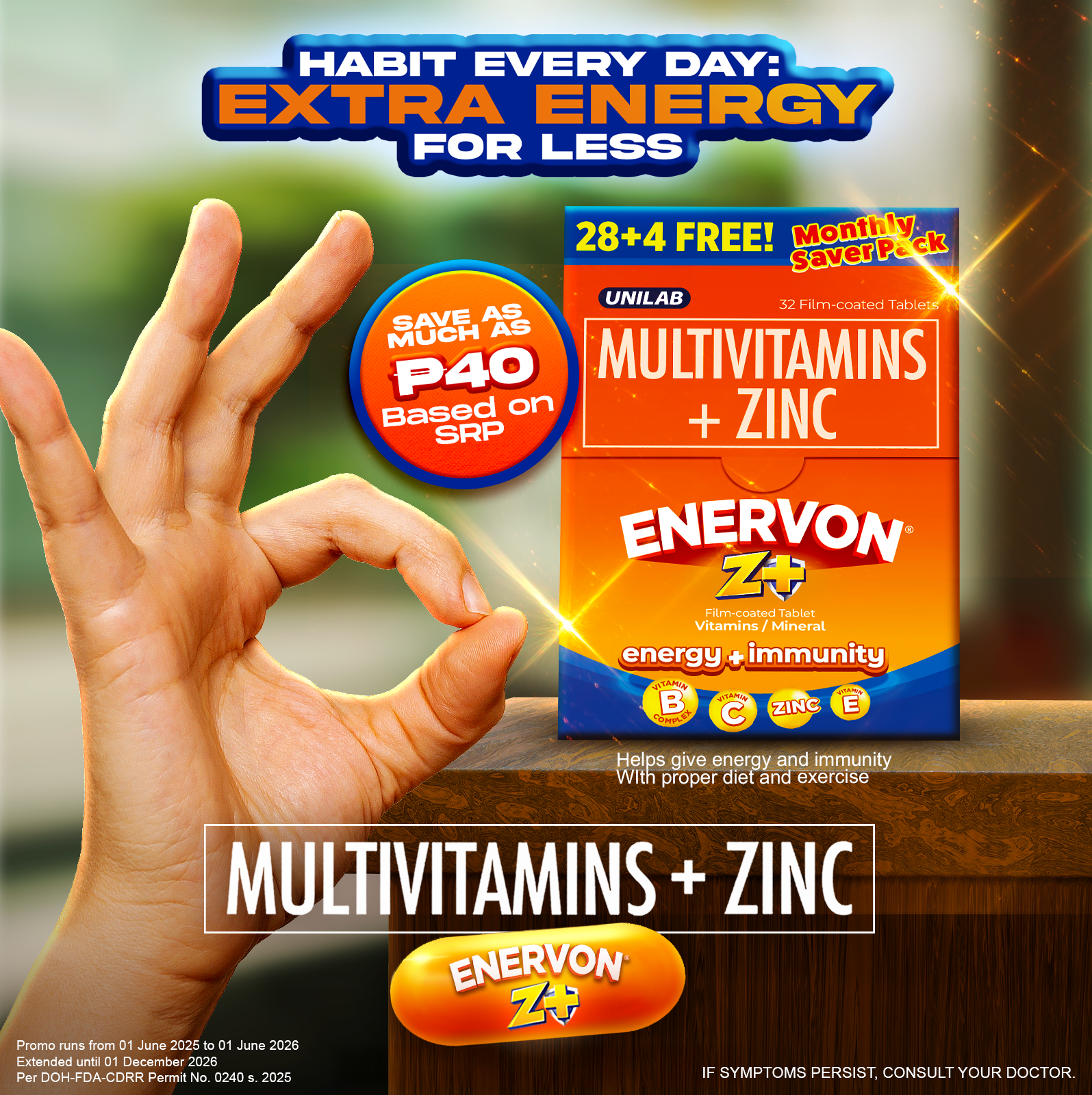 Enervon Facebook ad