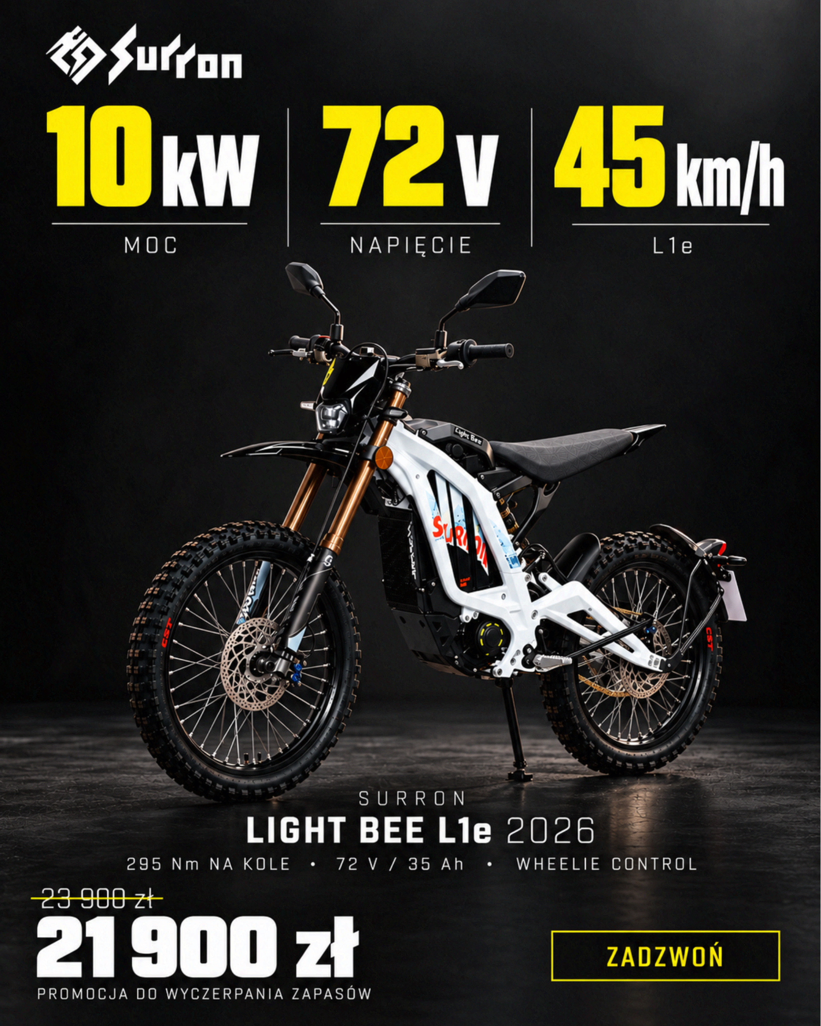 Perun Electric Facebook ad: Do wyczerpania zapasów!