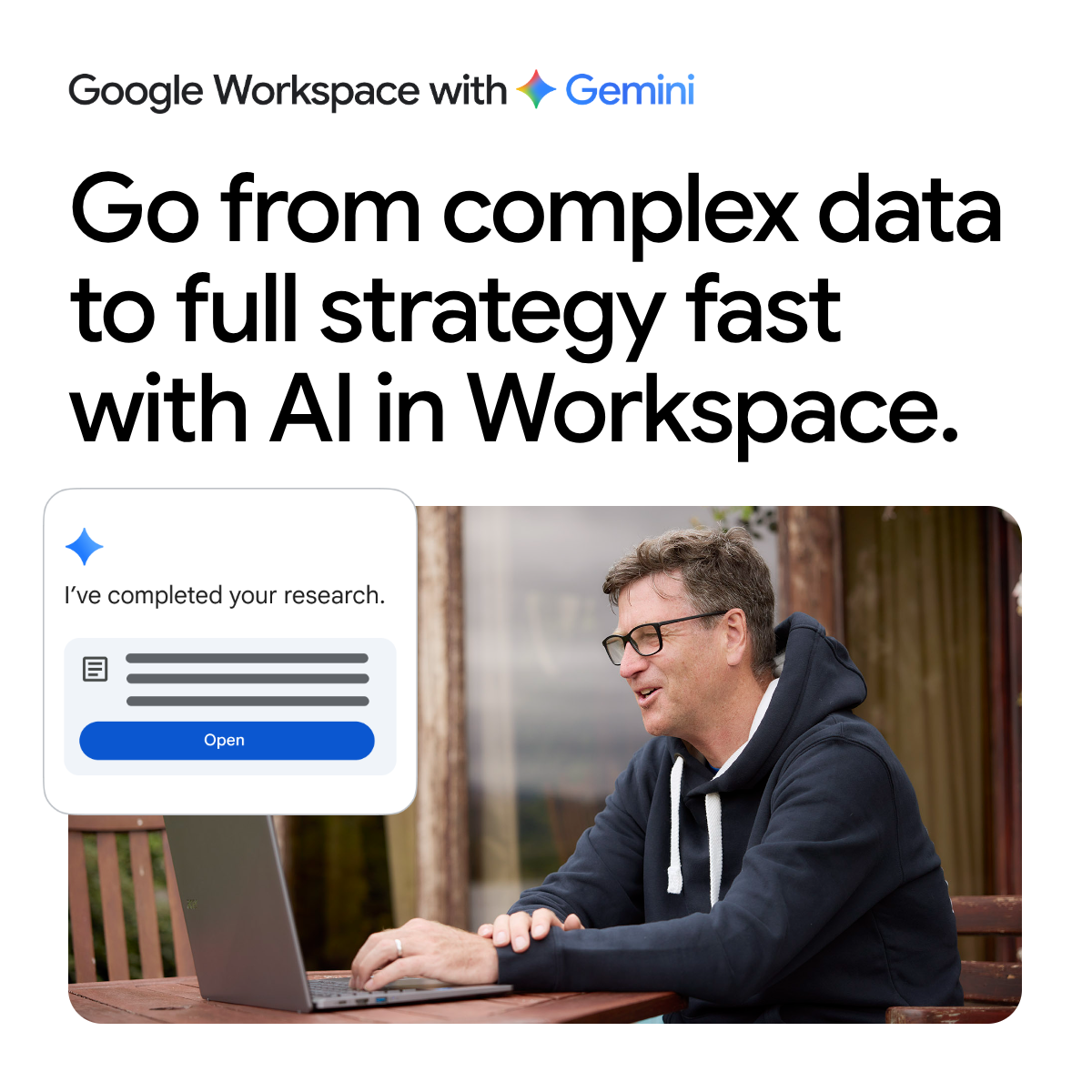 Google Workspace Facebook ad