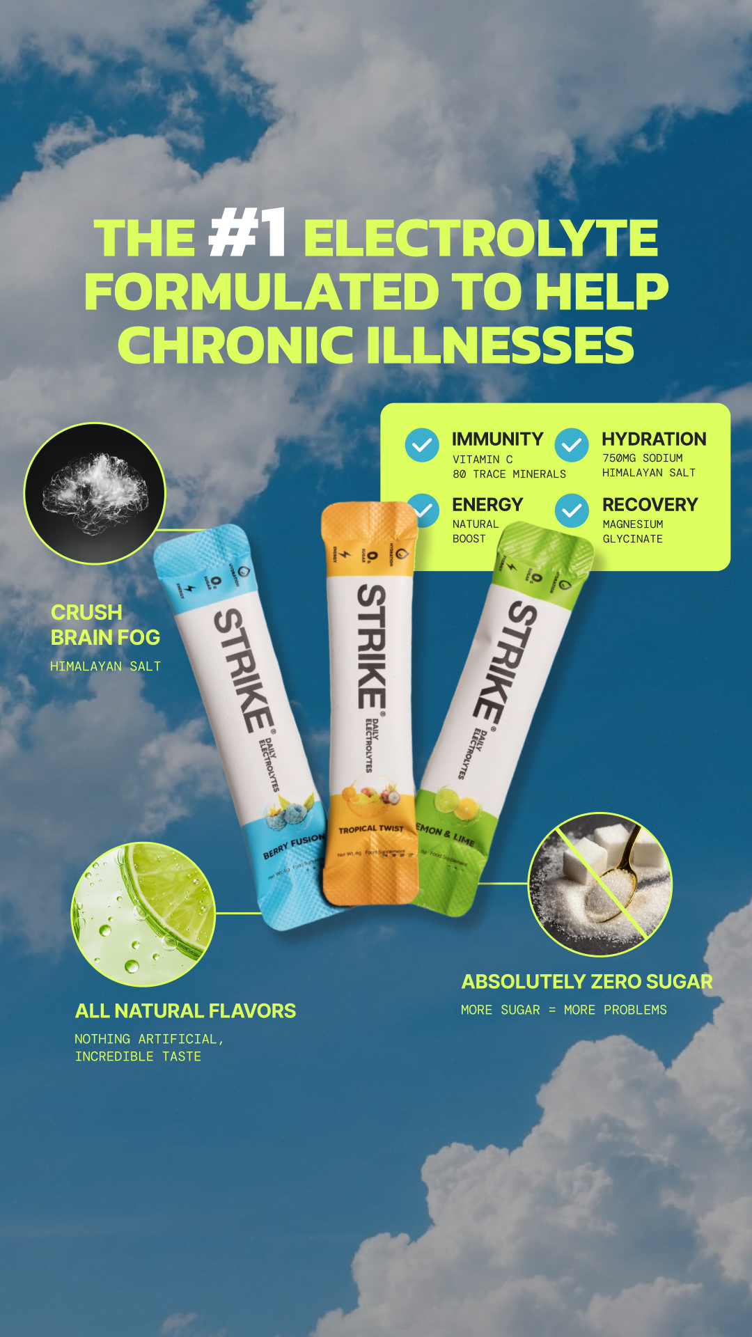 Strike Nutrition Facebook ad