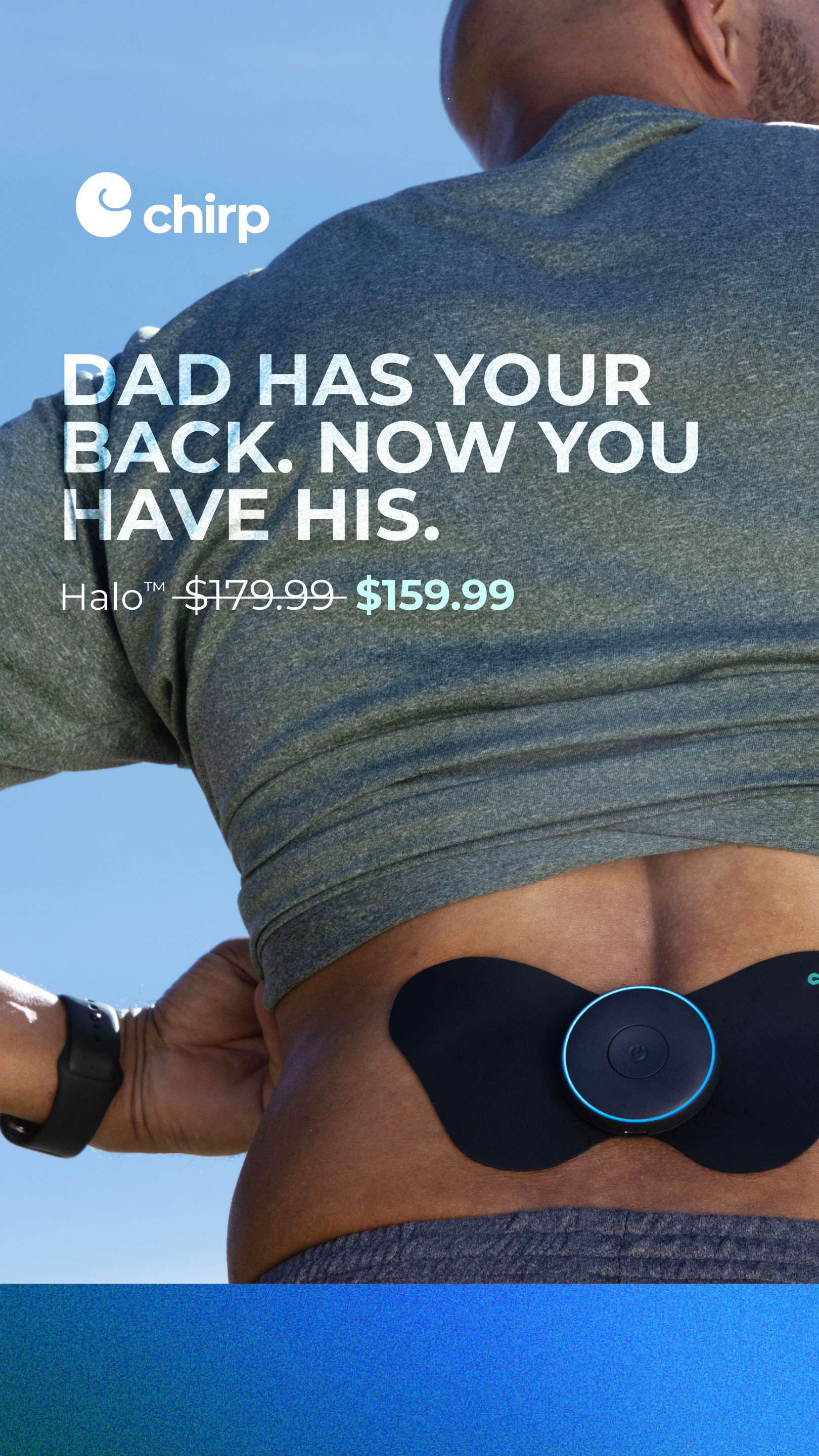 Chirp Facebook ad