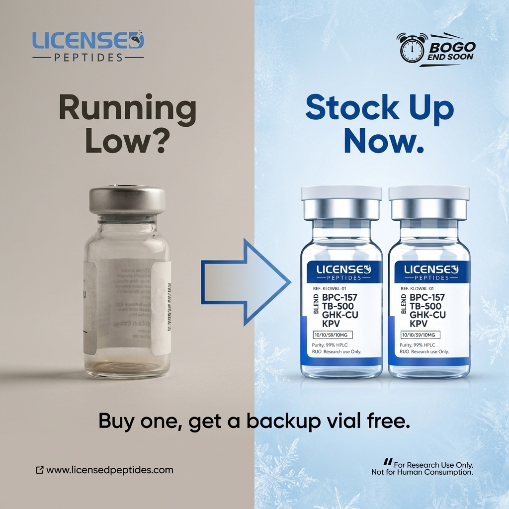 LicensedPeptides Facebook ad