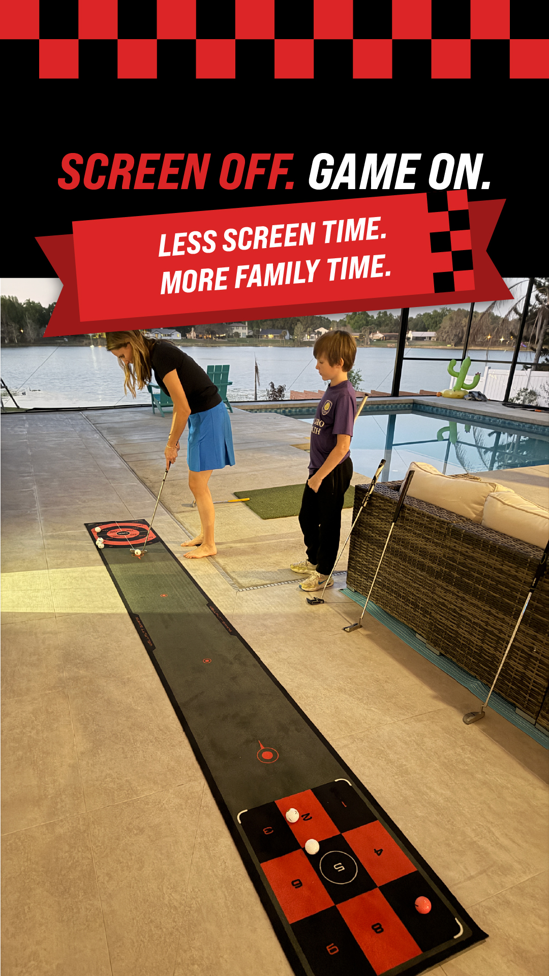 Wellputt Golf Facebook ad
