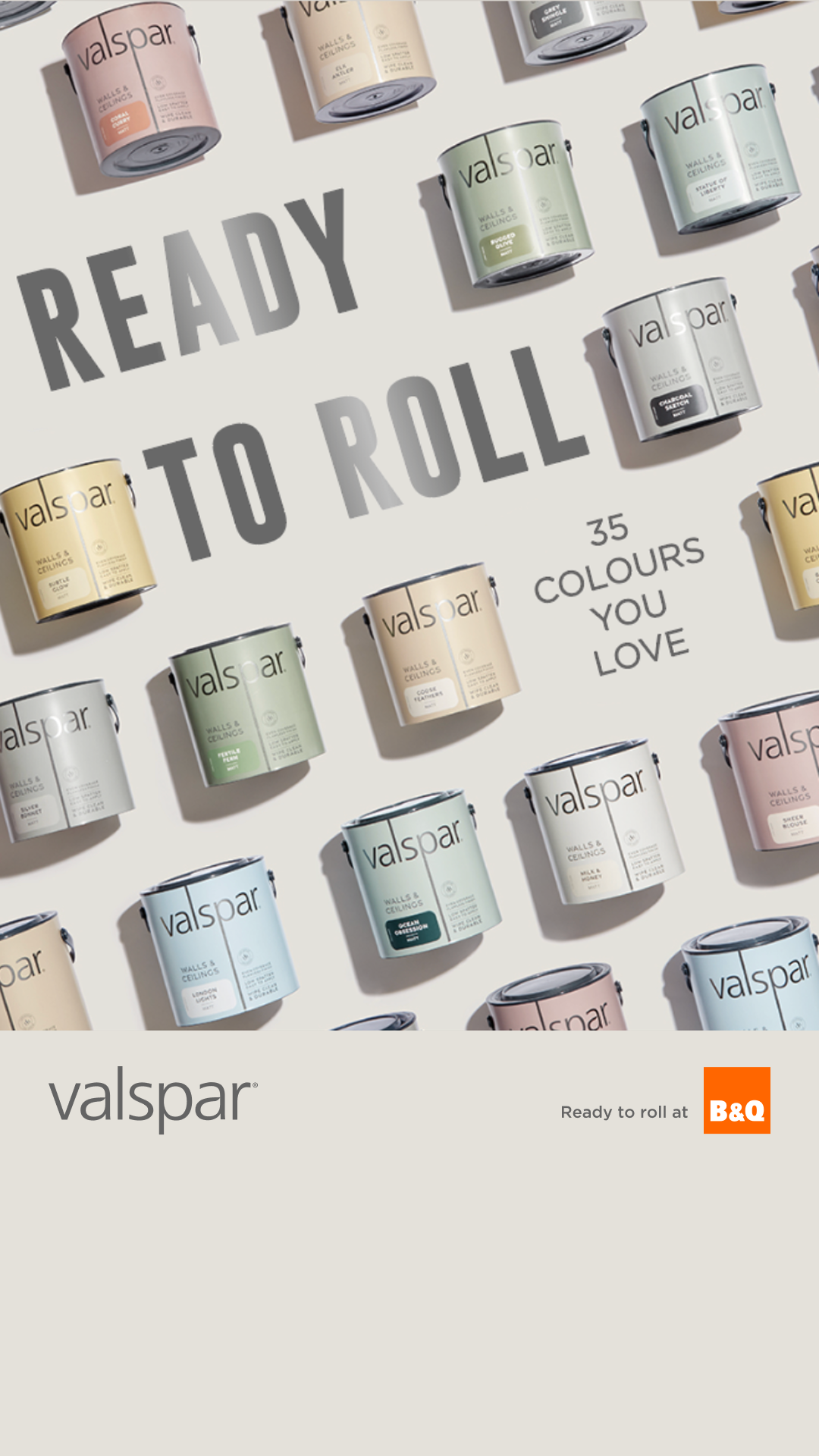 Valspar UK & Ireland Facebook ad: Valspar has long been a trusted, easy to…