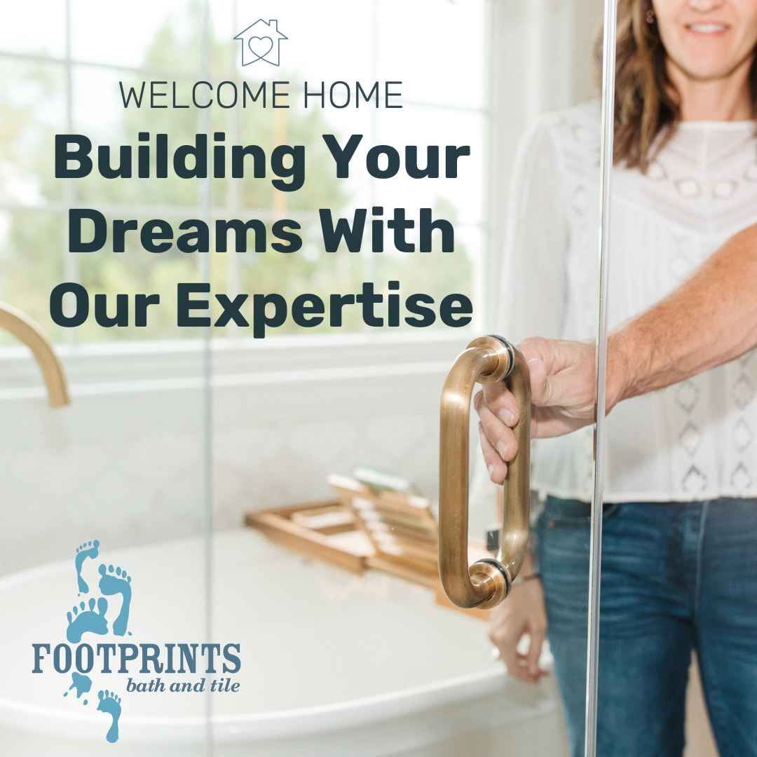 Footprints Bath and Tile Charlotte Facebook ad: Trust that every detail of your bathroom remodel…