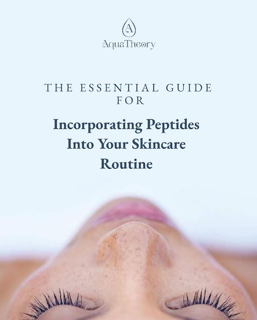 AquaTheory Premium Skincare Facebook ad: peptide_guide