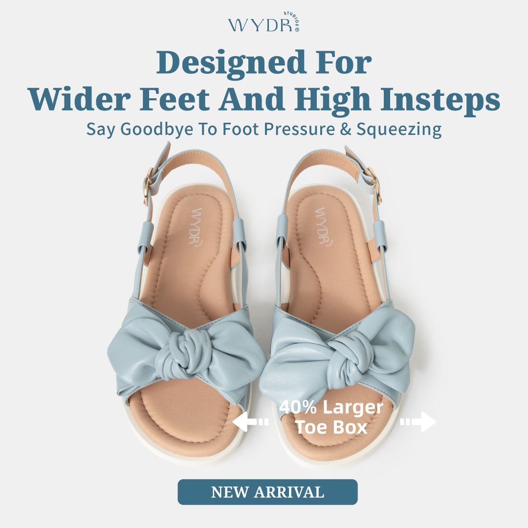 WydrStudios Facebook ad: Wide Fit. Summer Ready.