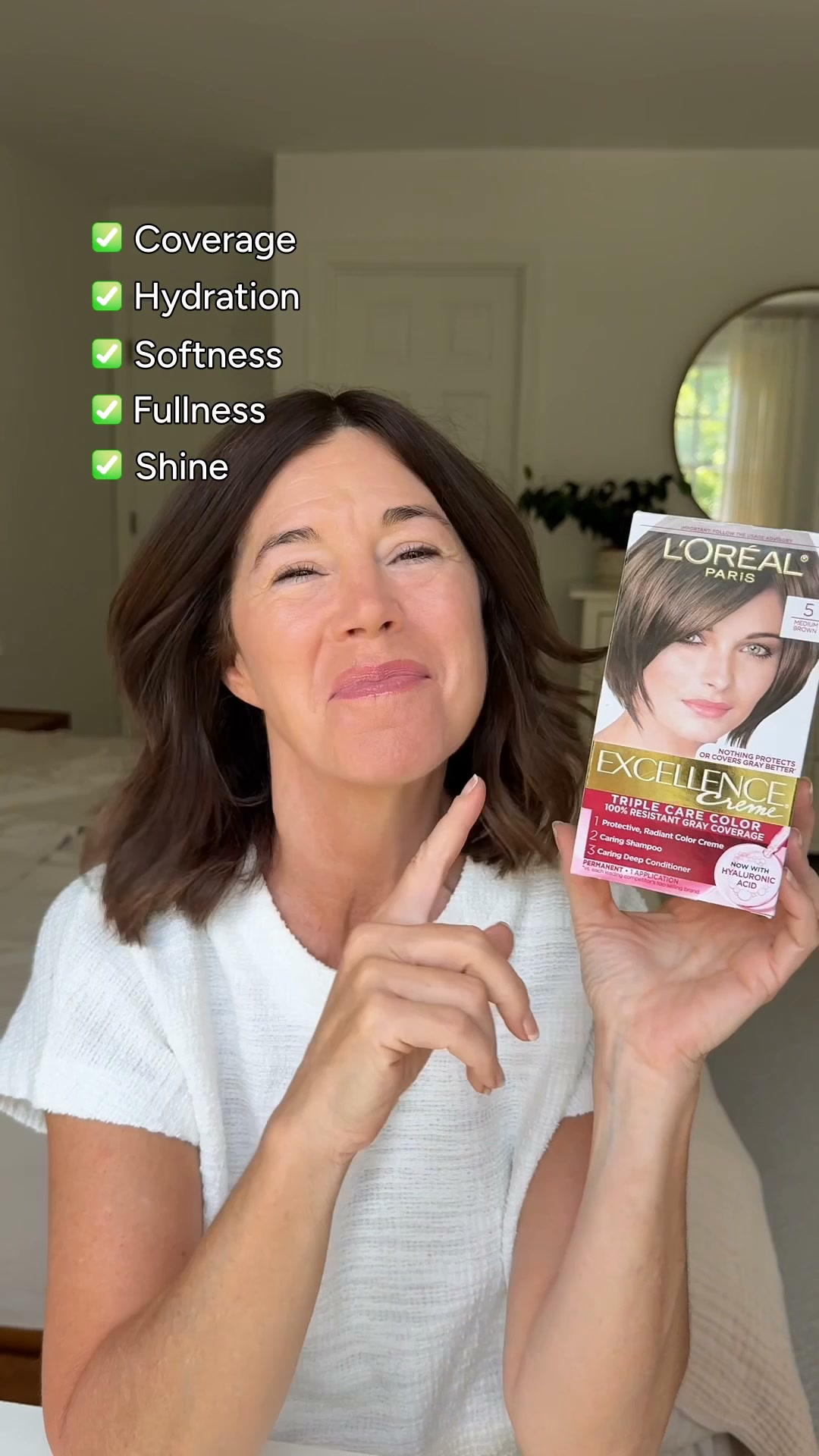 L'Oréal Paris Facebook ad: 100% Gray Coverage