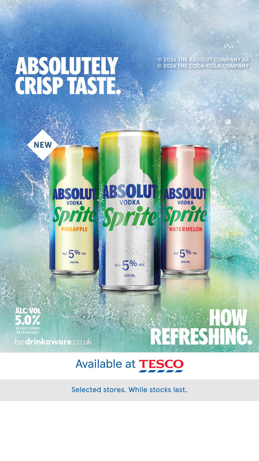 Absolut Vodka Sprite Facebook ad from Jun 17, 2026