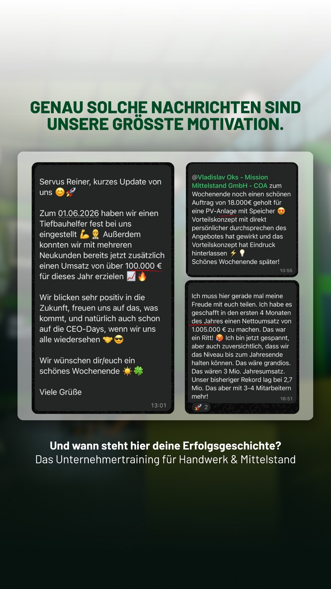 Matthias Aumann Facebook ad: Das Erfolgsgeheimnis von 6.000+ Betrieben