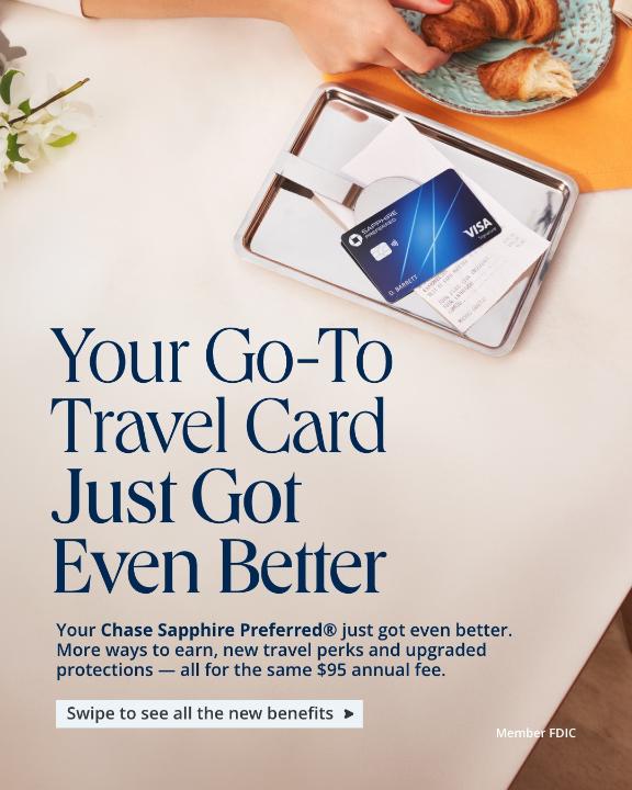 Chase Sapphire Facebook ad