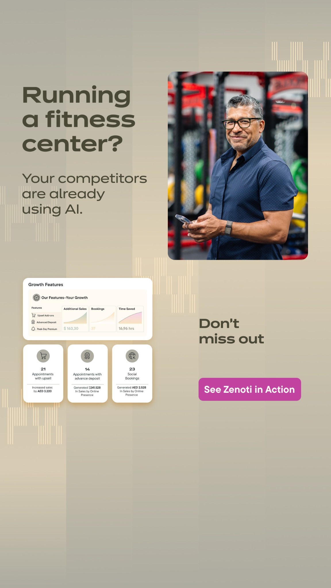 Zenoti Facebook ad