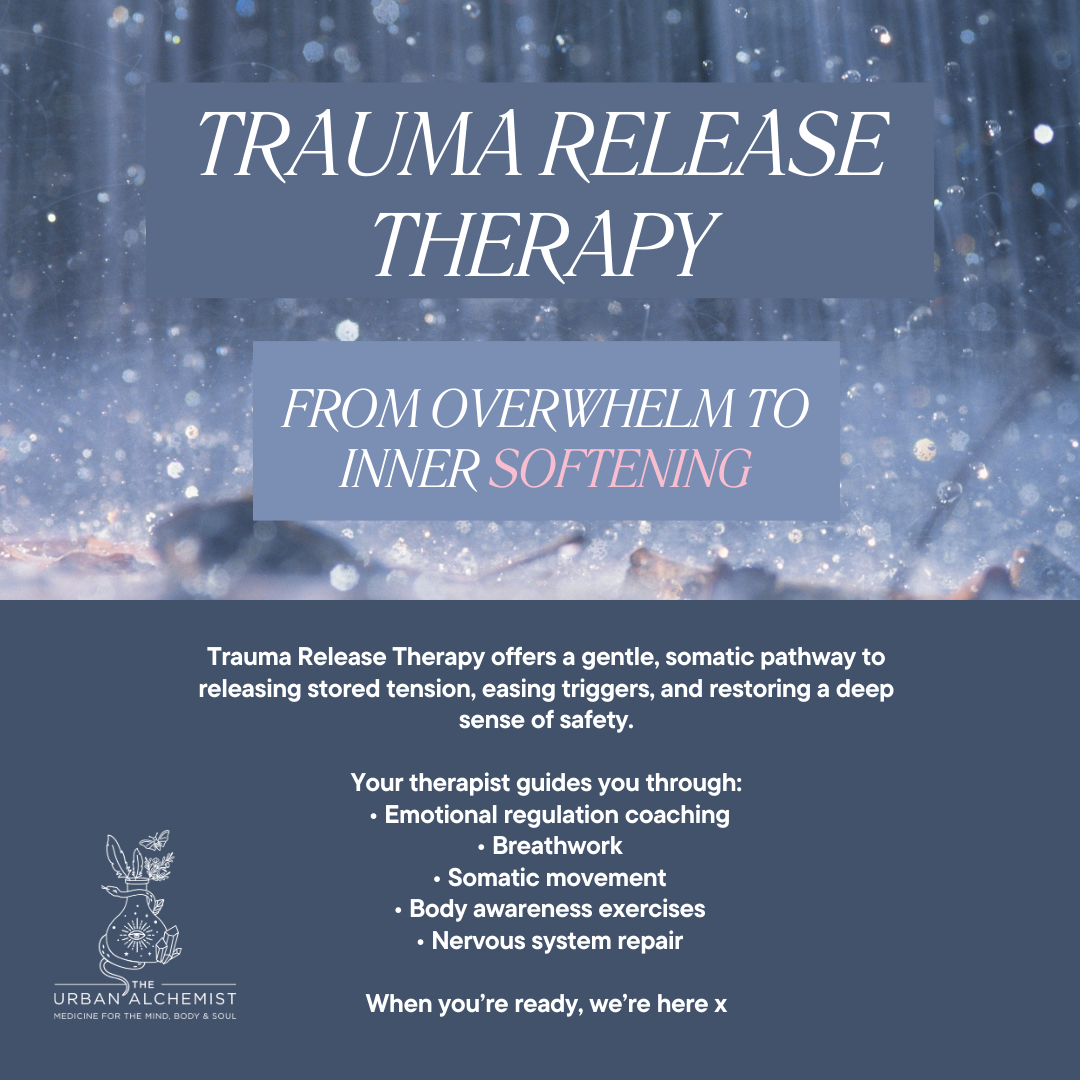 The Urban Alchemist Facebook ad: Trauma Release Therapy - The Urban Alchemist