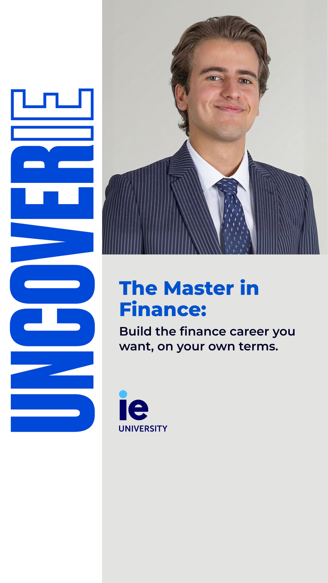 IE University Facebook ad
