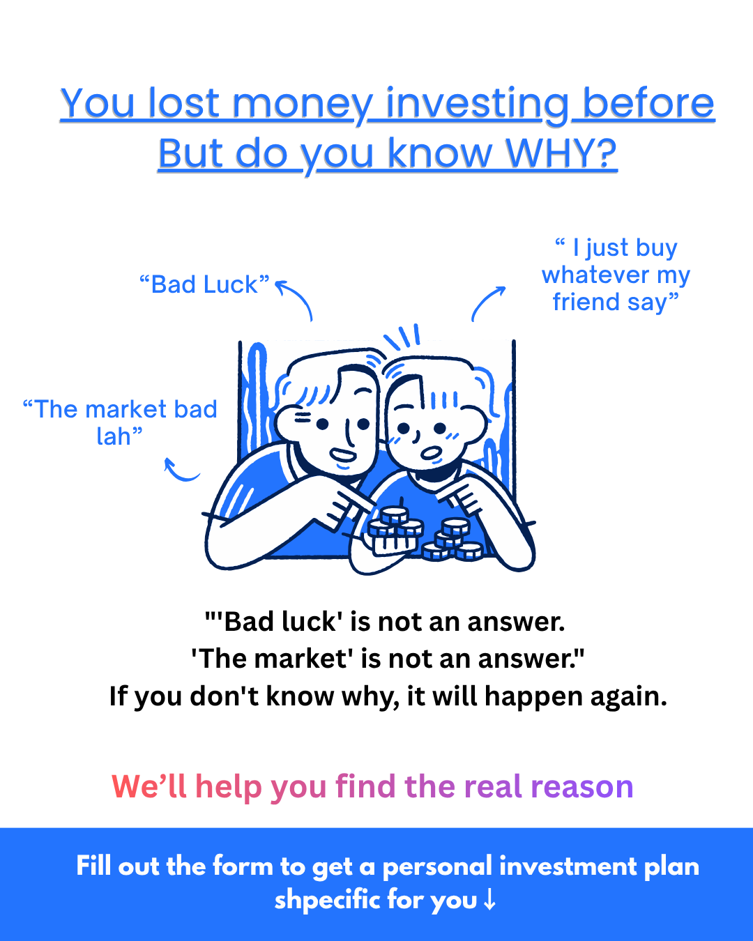 Affinity Alliance Facebook ad: You Were Sold a Product. Not a plan built for you.