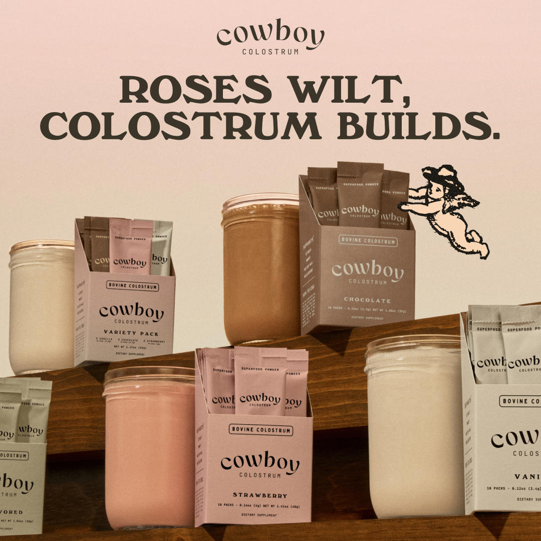 Cowboy Colostrum Facebook ad