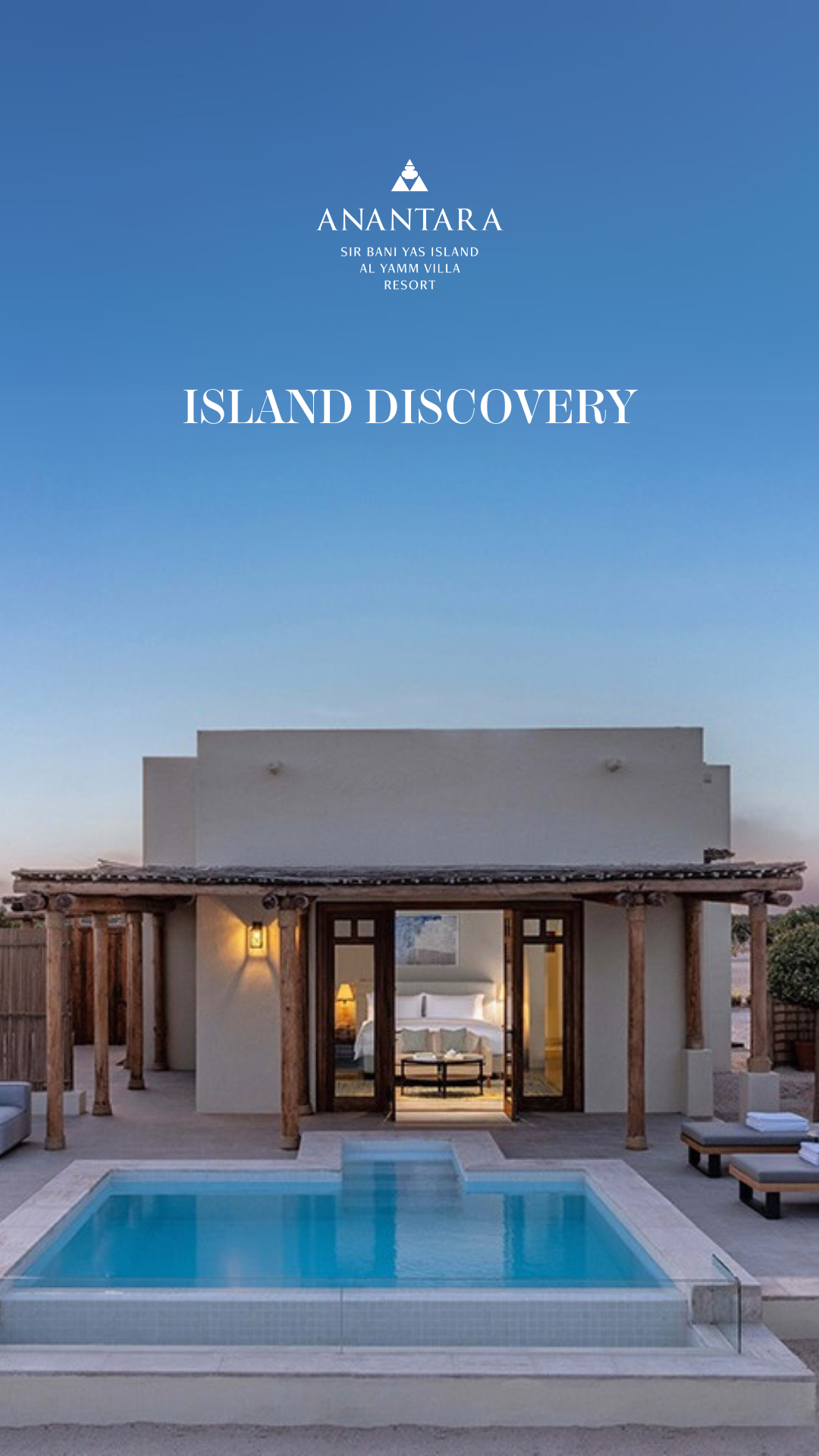 Anantara Sir Bani Yas Island Resorts Facebook ad