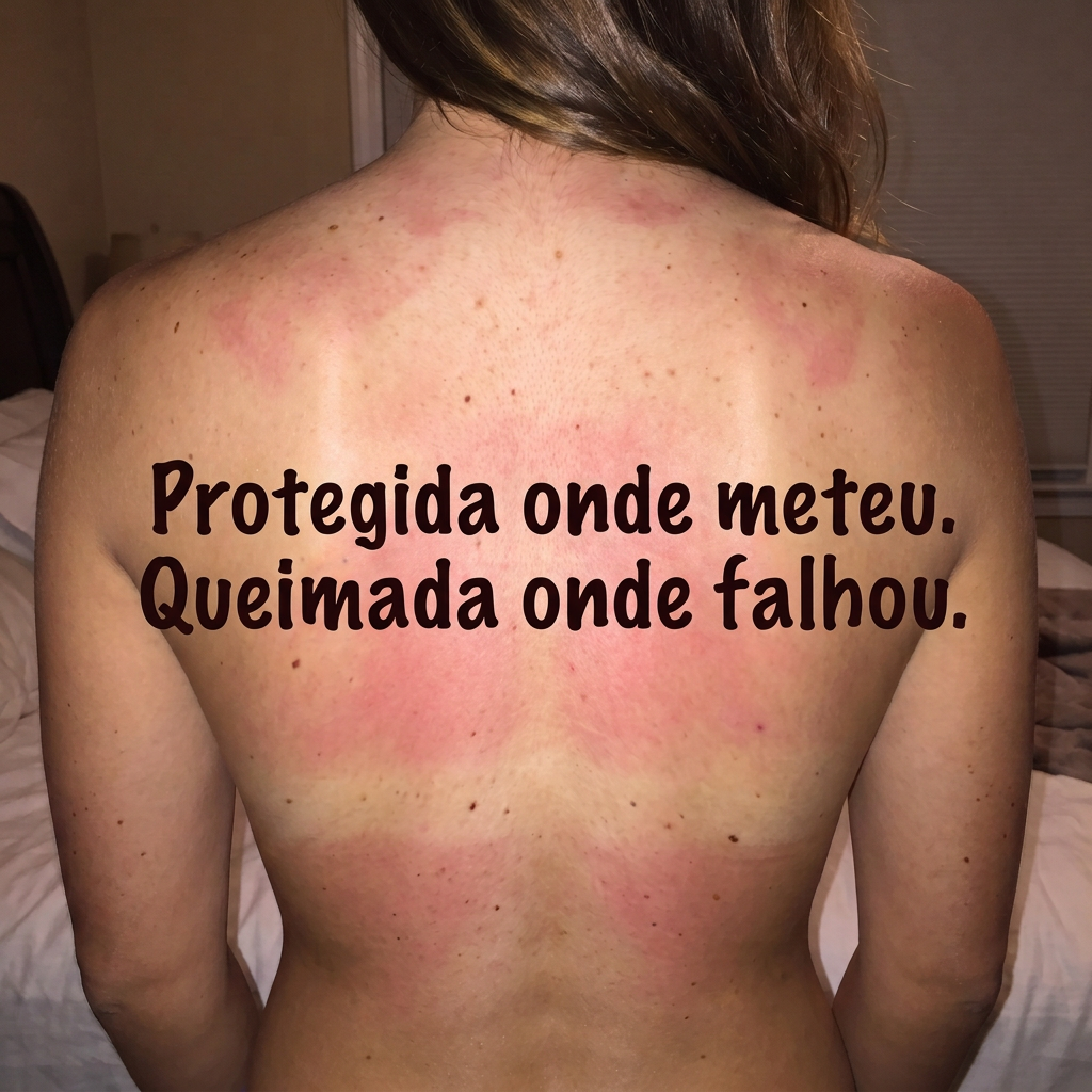 Cosméticos Orgânicos Familiares - InaEssentials.PT Facebook ad: O sol queima onde te esqueceste.