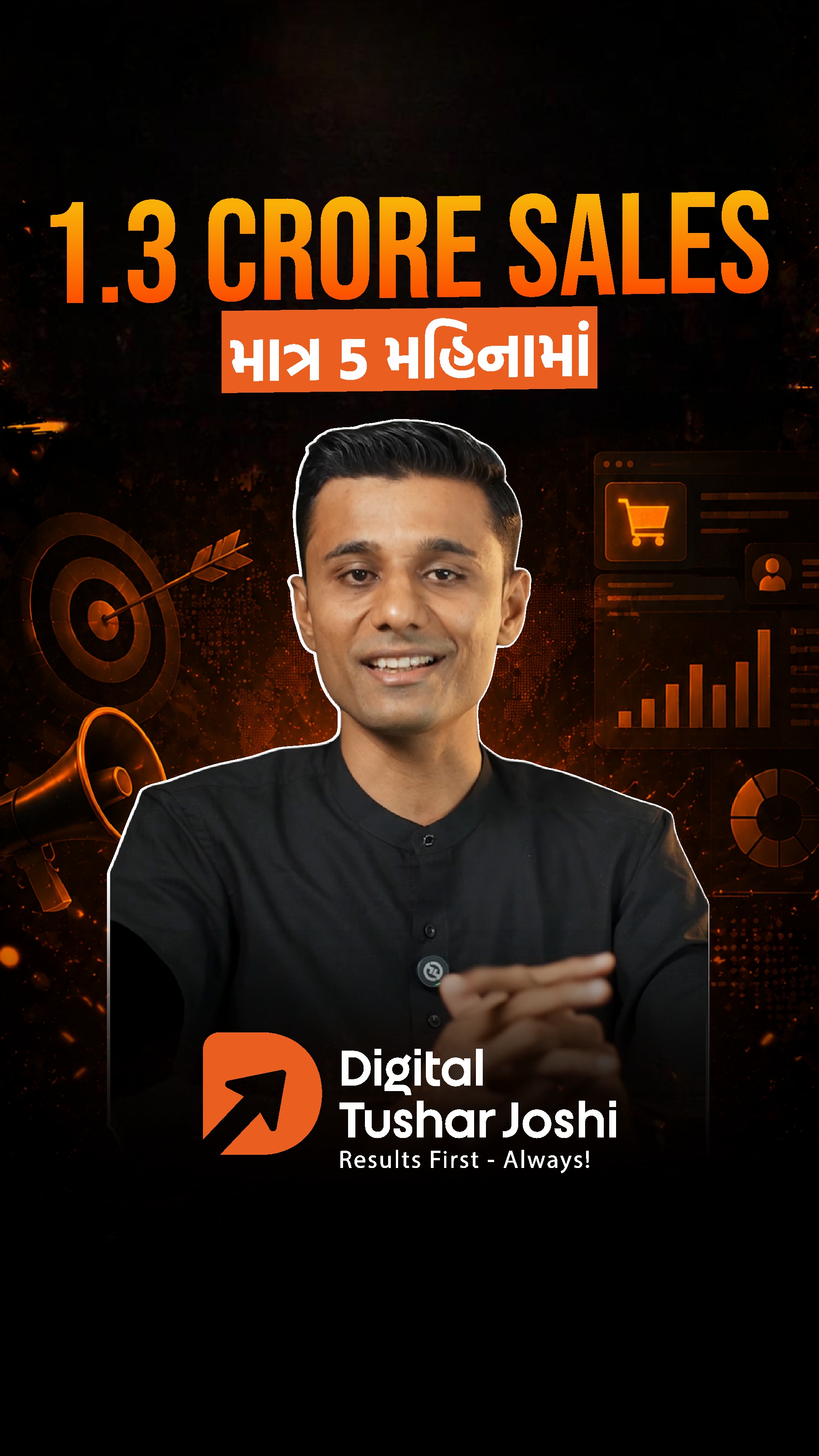 Digital Tushar Joshi Facebook ad: From ₹0 to ₹1.3 Crore in just 5…