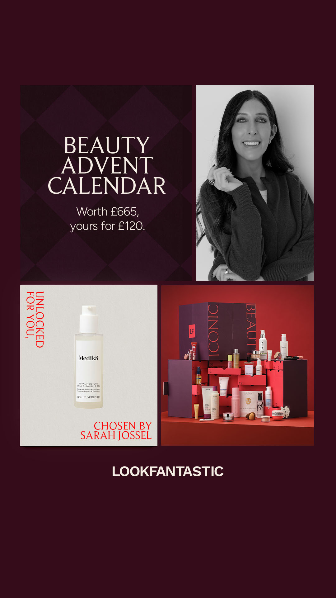 LOOKFANTASTIC Facebook ad from Aug 31, 2026