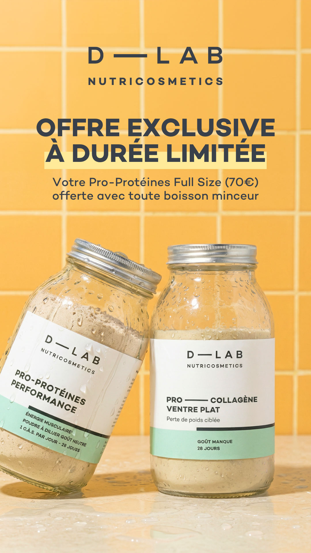 D-LAB NUTRICOSMETICS Facebook ad