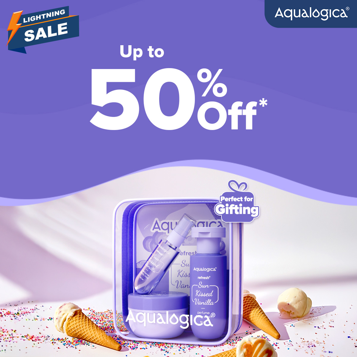 Aqualogica Facebook ad
