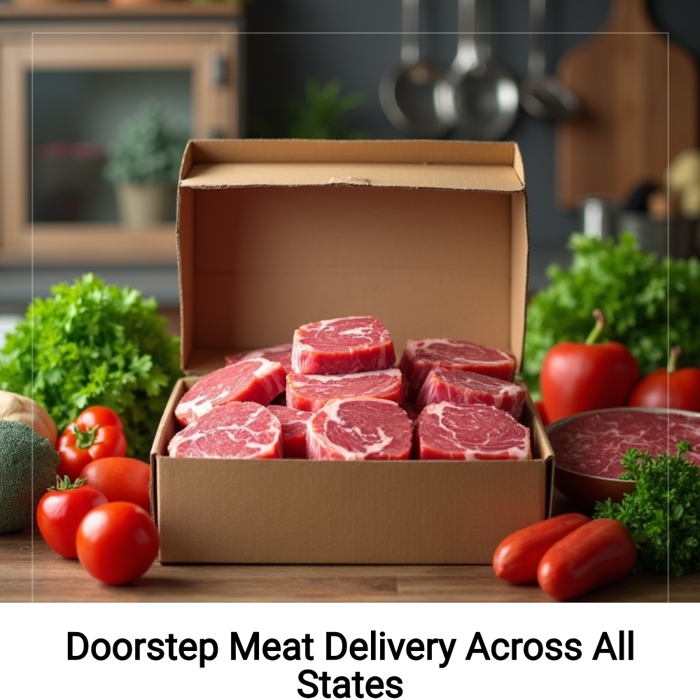 SmartSearches Trendy Facebook ad: Doorstep Meat Delivery Across All States!