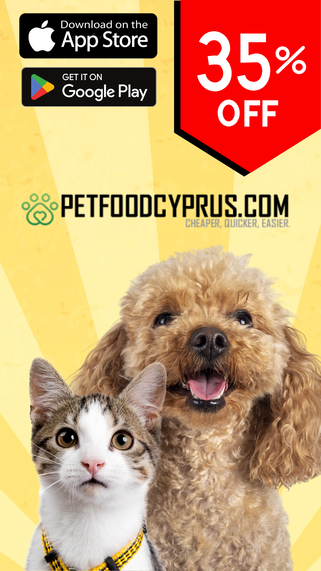Pet Food Cyprus Facebook ad
