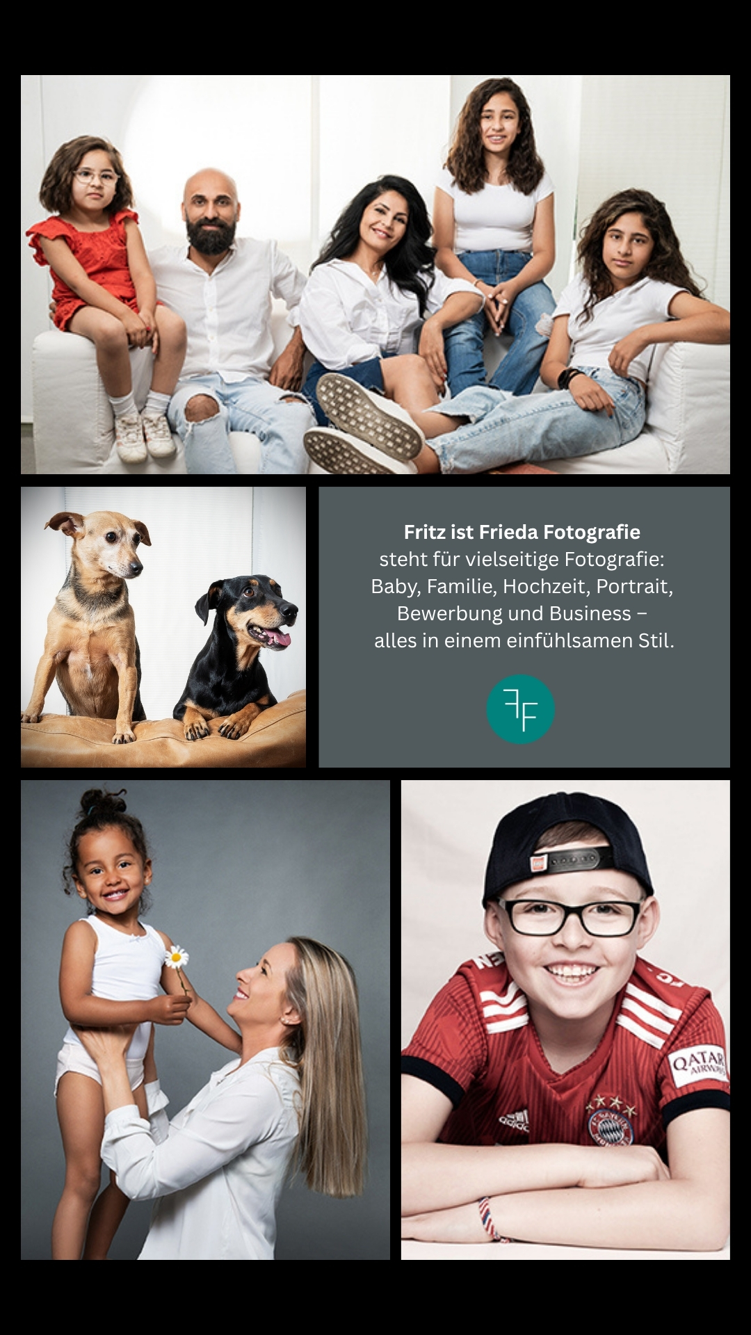 Fritz ist Frieda Fotografie Facebook ad from Sep 14, 2025