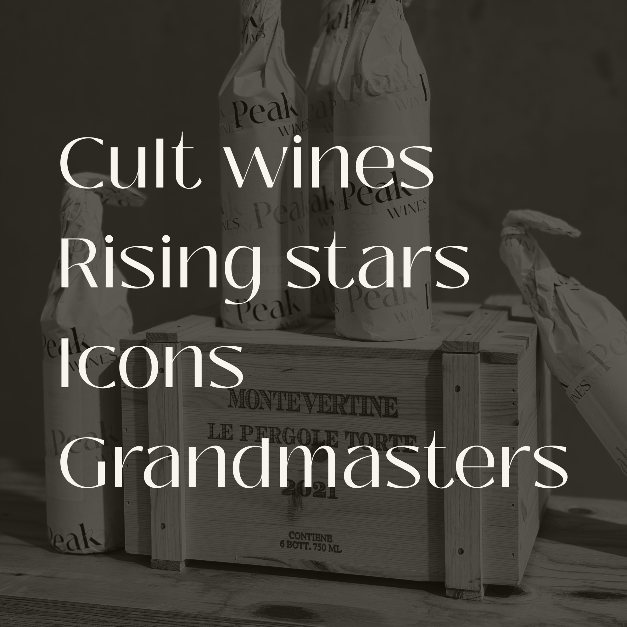 Peak Wines Facebook ad