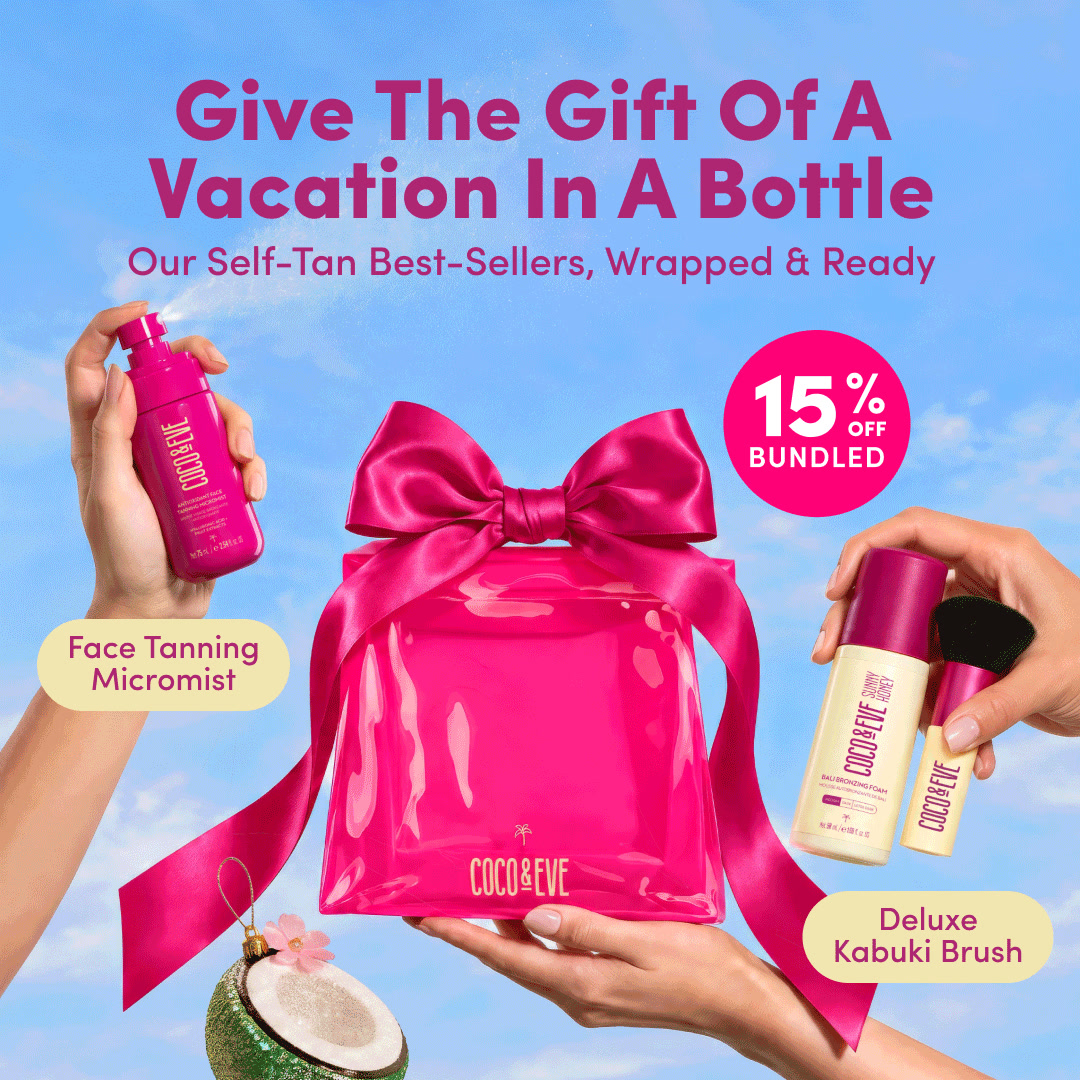 Coco & Eve Facebook ad: Tan Masters Set for a Perfect, Streak-Free Bronze | Coco &…