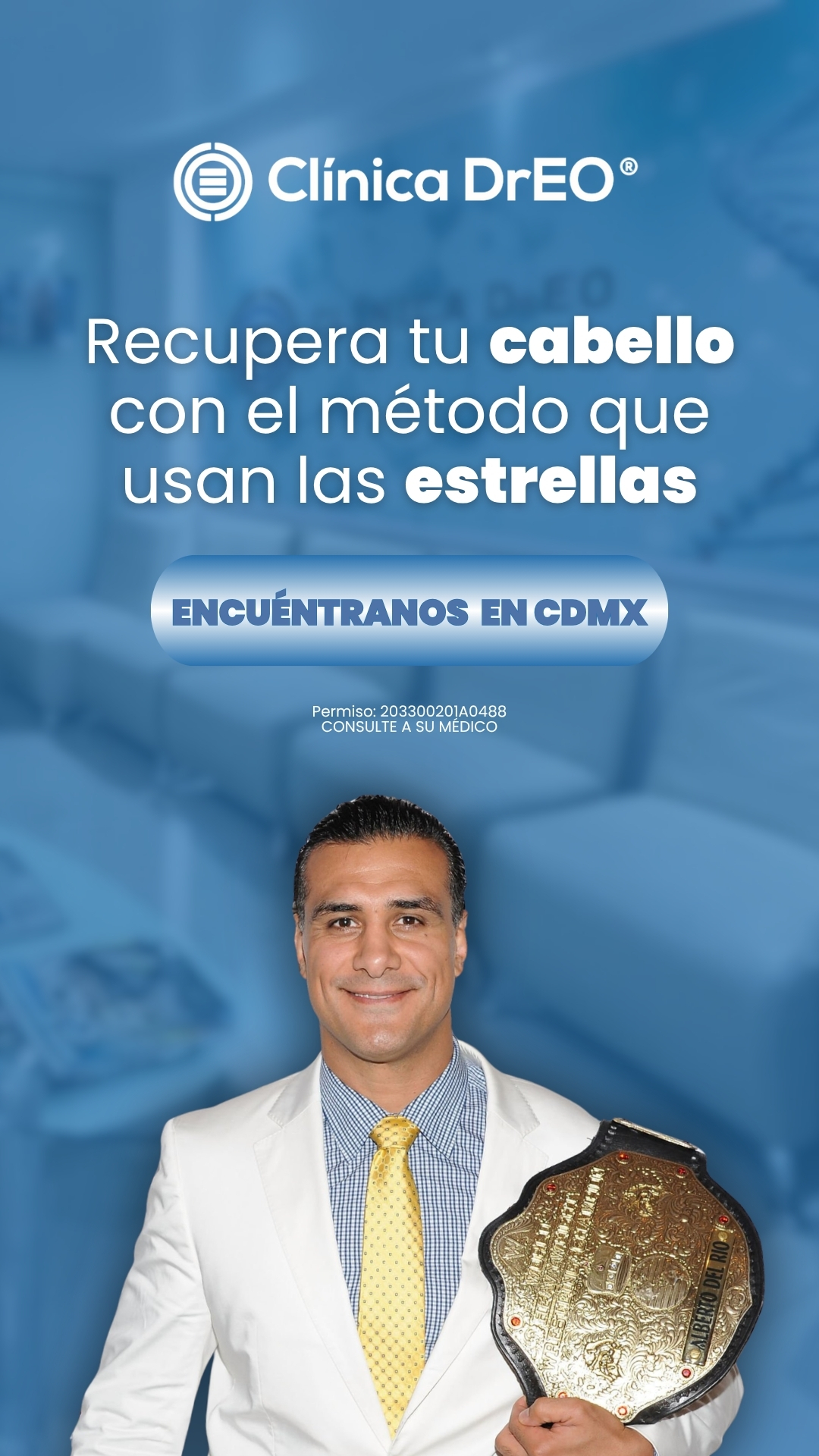 Trasplante Capilar - Solución para la calvicie Facebook ad from Feb 20, 2026
