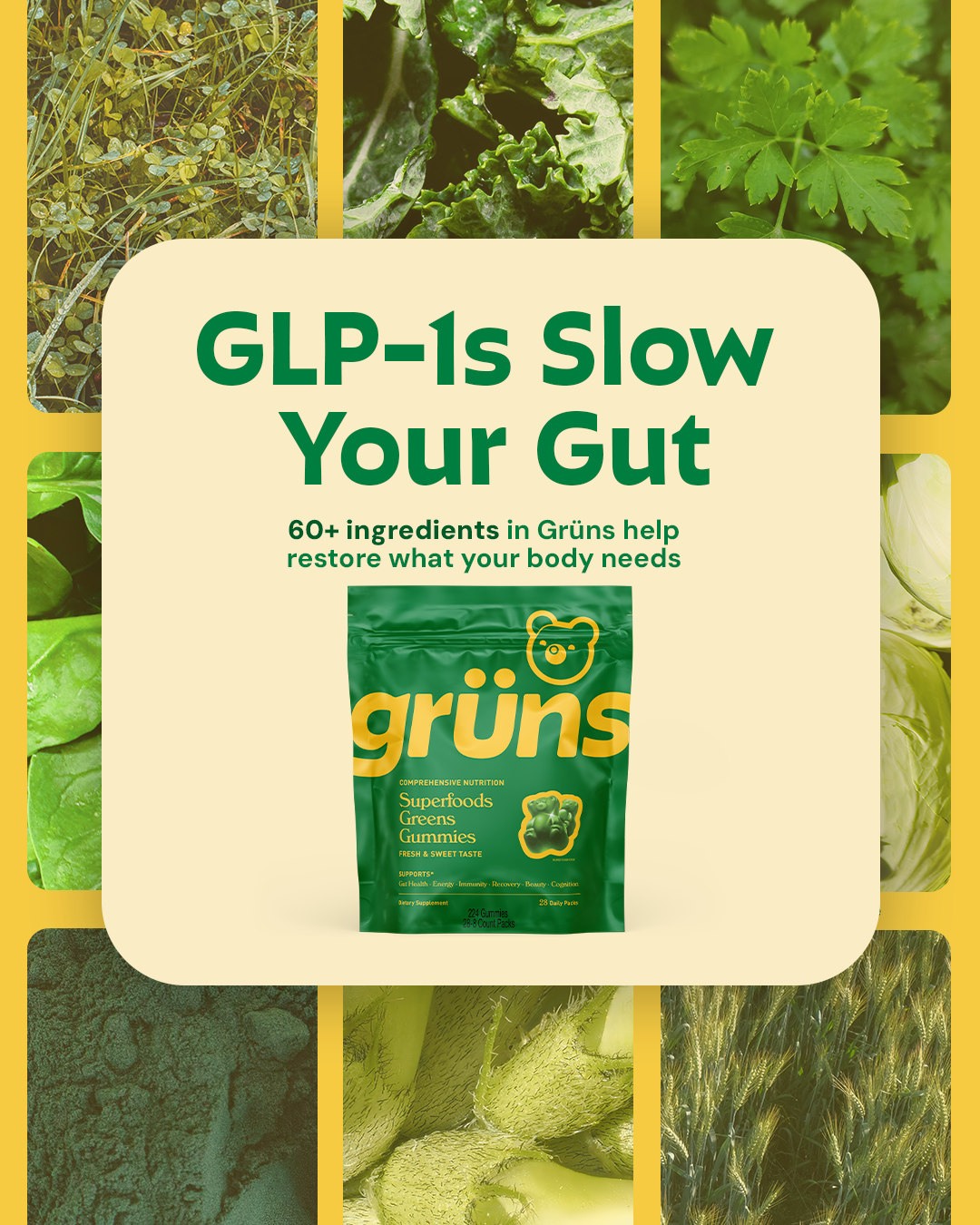 Grüns Facebook ad