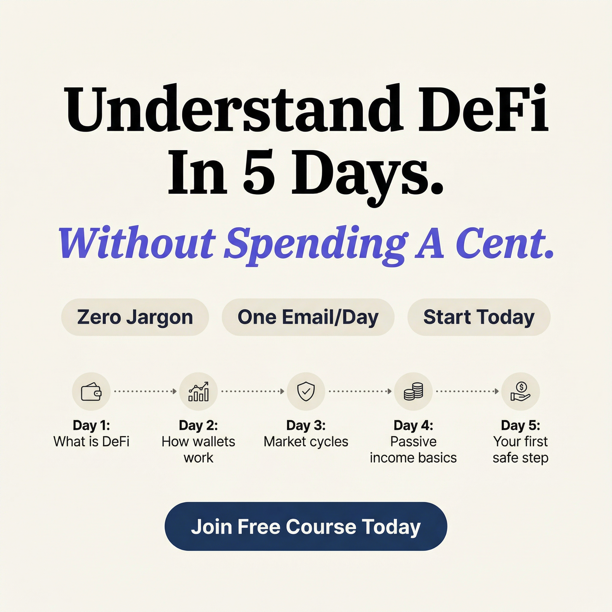 Defi-Alliance Facebook ad: Crypto Caught Your Attention. DeFi Is Where the Real…