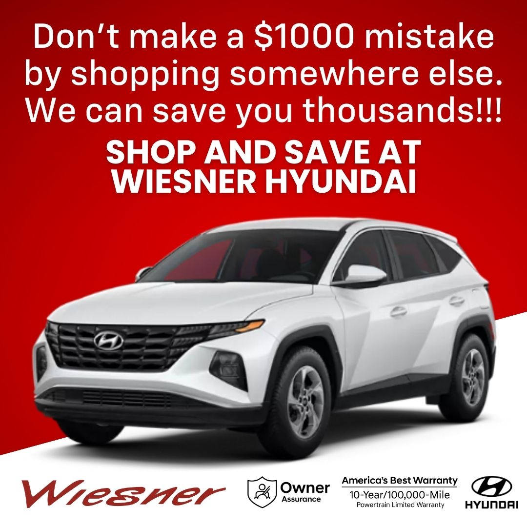 Wiesner Hyundai of Conroe - The Woodlands Facebook ad: Shop great deals today!