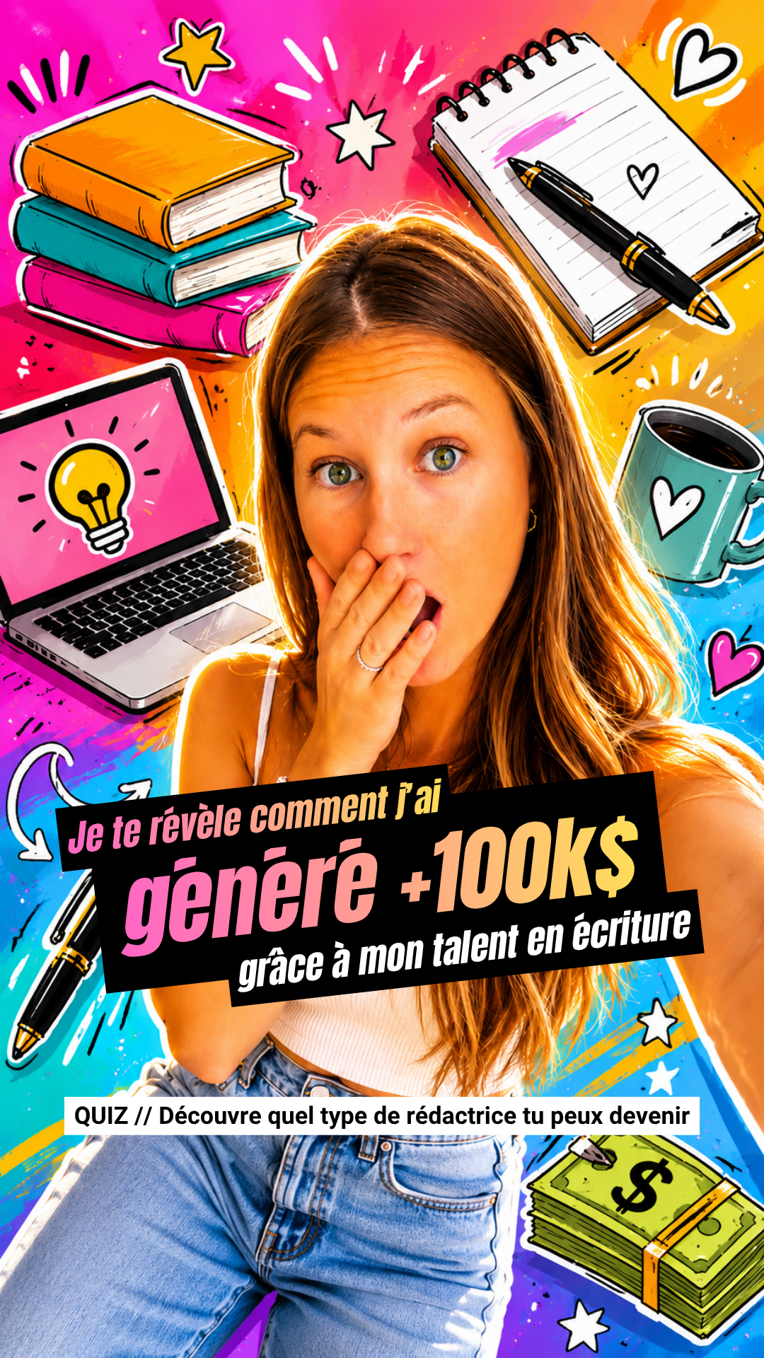 Mélina Bélanger - Copywriter et formatrice en rédaction web freelance Facebook ad from Jun 18, 2026