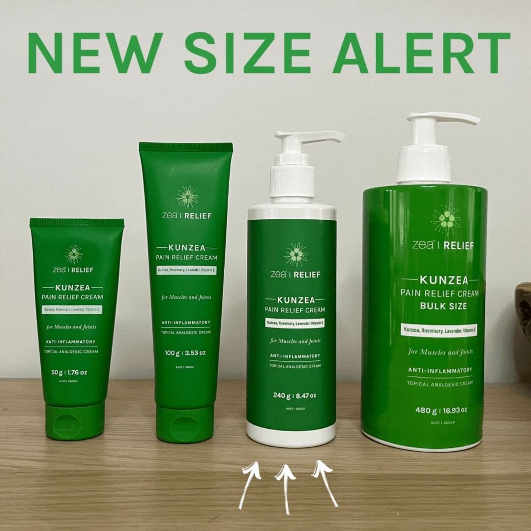 Zea Relief Facebook ad