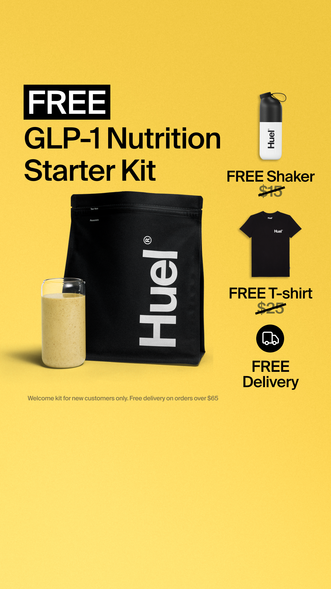 Huel Facebook ad