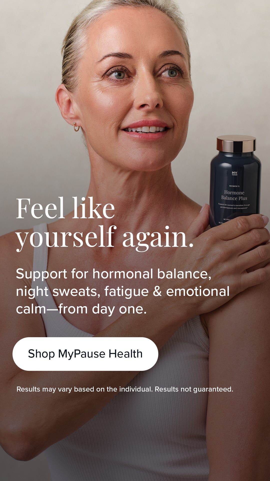 MyPause Health Facebook ad