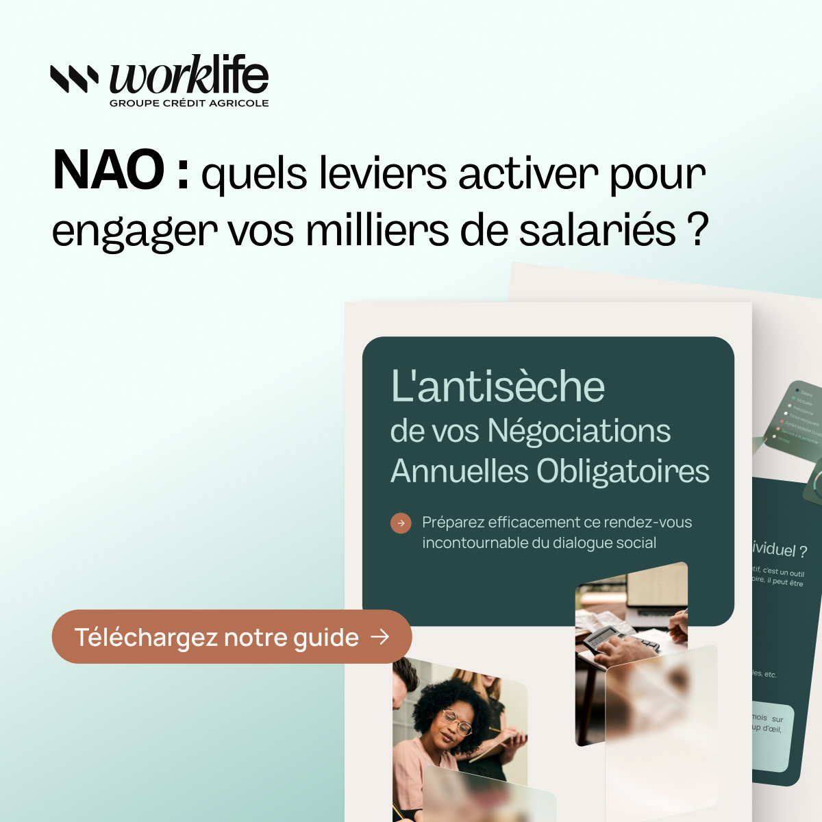 Worklife Facebook ad